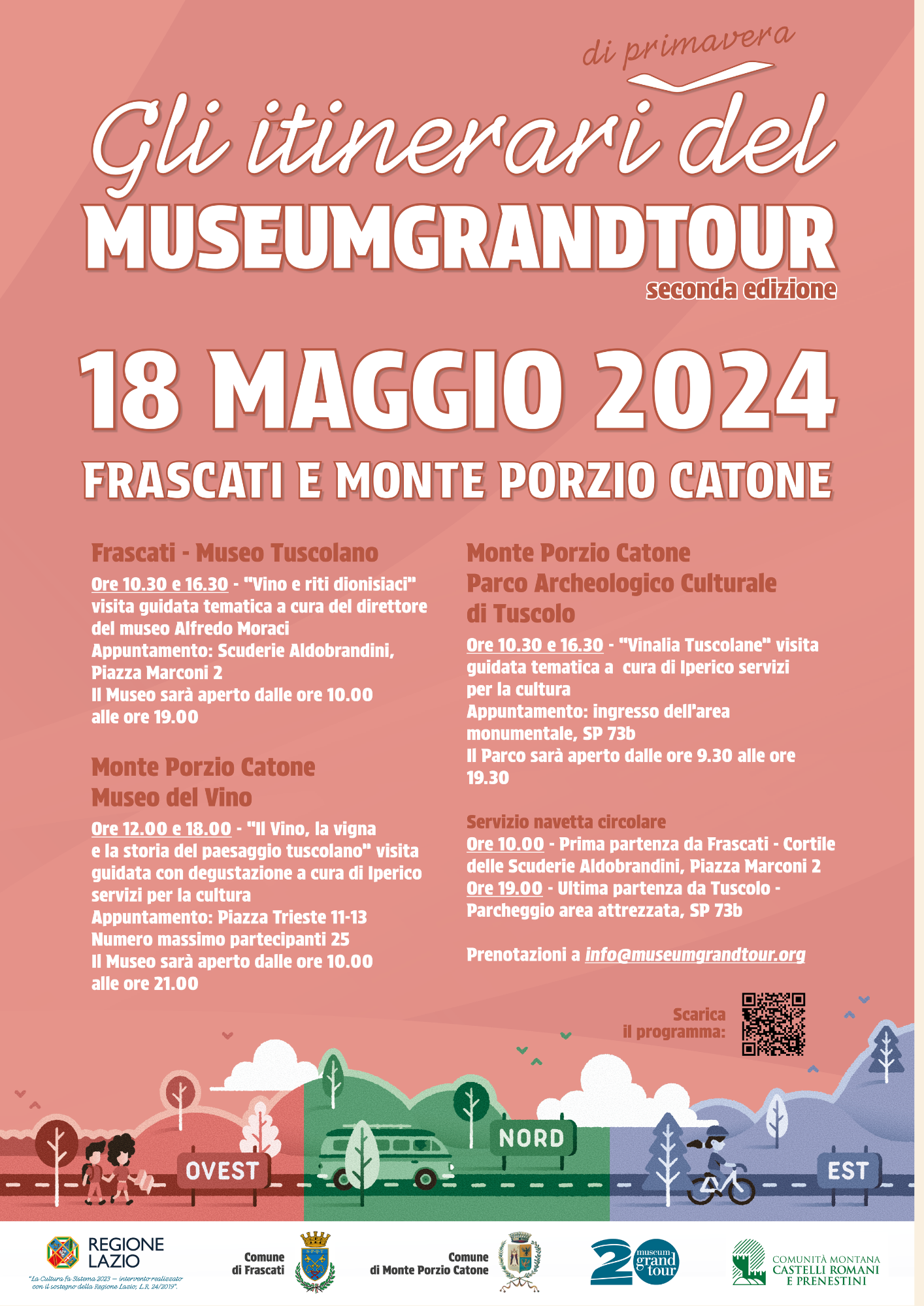 Itinerari Frascati e Monte Porzio