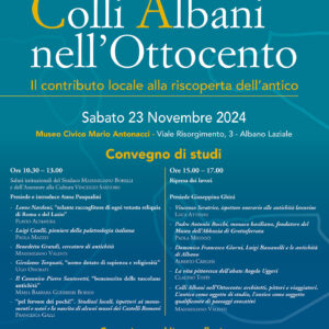 Locandina convegno Albano Laziale